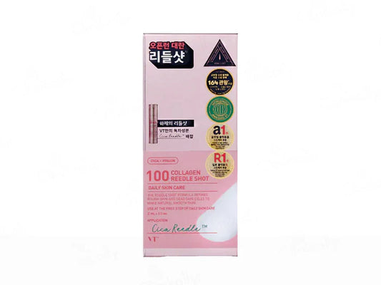 VT Cosmetics 100 Collagen Reedle Shot Stick(10 x 2 ml)