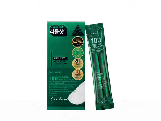 VT Cosmetics 100 Pro Cica Reedle Shot Stick(10 x 2 ml)