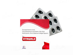 Vitawald Softgel Capsule ( 3 x 10 Capsules )
