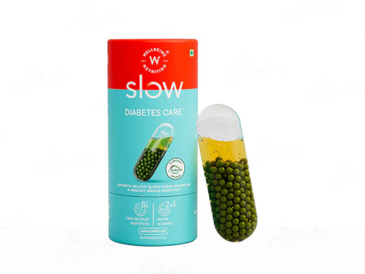 Wellbeing Nutrition Slow Diabetes Care Capsule(60 Capsules)