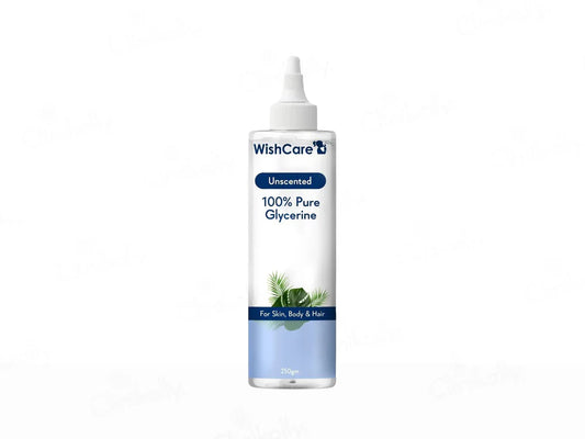 WishCare 100% Unscented Pure Glycerine ( 250 GM )