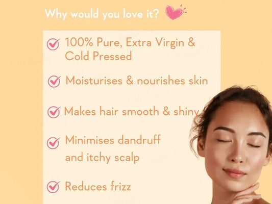 WishCare Cold Pressed 100% Pure Castor Oil ( 200 ML )