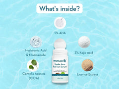 WishCare Aqua Fresh Under Arm Lightening & Odour Control Roll-On Serum ( 50 ML )