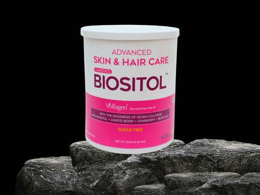 Yumedics Biositol Advanced Skin & Hair Care Vegan Collagen Powder - Mango Flavour ( 200 GM )