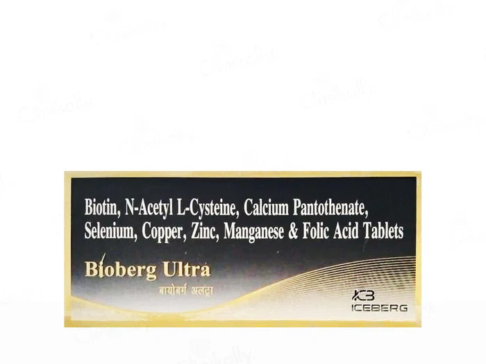 Bioberg Ultra Hair Supplement Tablet(10 Tablets)
