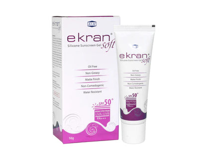 Ekran Soft Silicone Sunscreen Gel SPF 50+/PA+++ (50 GM)