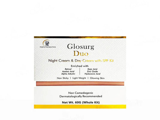Glosurg Duo Night Cream & Day Cream With SPF Kit(1 Kit)