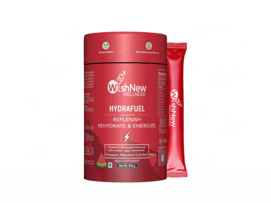 WishNew Wellness Hydrafuel Instant Energy Drink Mix(20 Sachets)