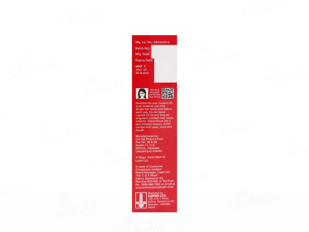 Lupizol-ZS Anti-Dandruff Shampoo (100 ML)