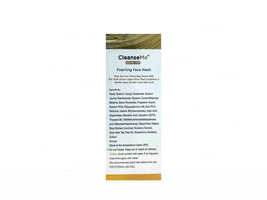 CleanseMe Golden Dew Foaming Facewash ( 100 ML )