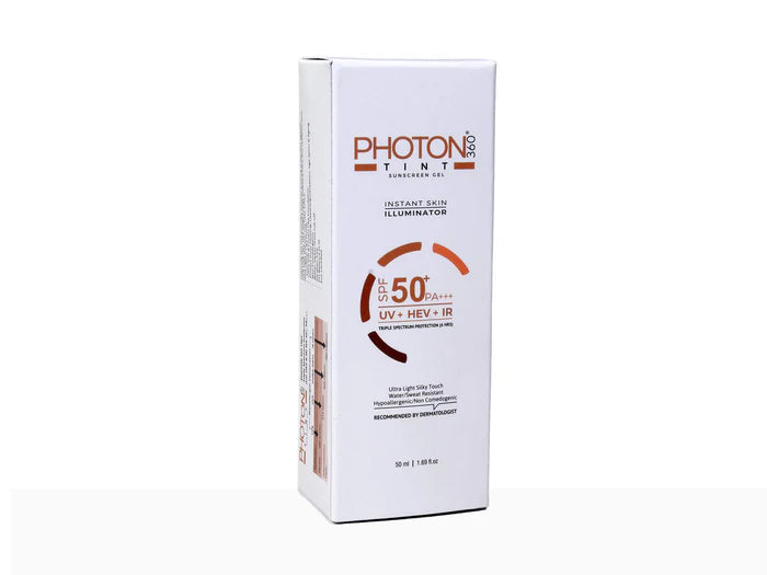 Aclaris Photon Tint 360 Sunscreen Gel SPF 50+ PA+++ (50 ML)