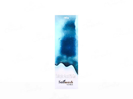 Saliwash Salicylic Acid 2% Gel Face Wash ( 100 GM )